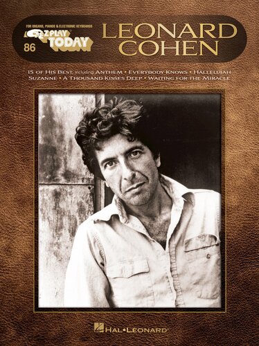 Leonard Cohen Ez Play Today 86