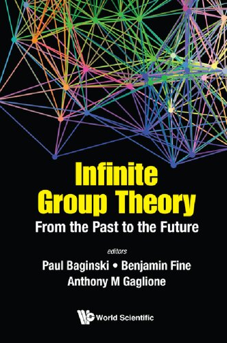 Infinite Group Theory From The Past To The Future Paul Baginski Anthony Gaglione Benjamin Fine