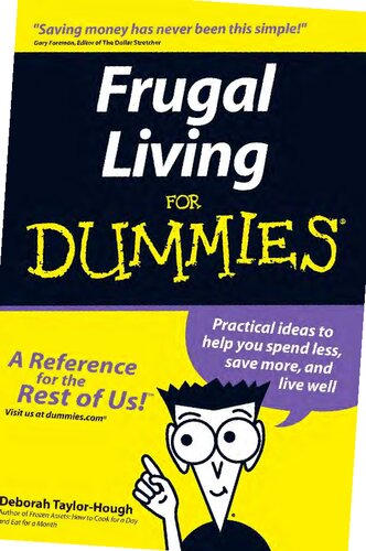 Frugal Living For Dummies Deborah Taylorhough
