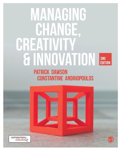 Managing Change Creativity And Innovation Patrick Dawson Costas Andriopoulos