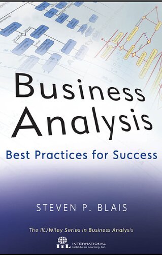 Business Analysis Best Practices For Success Steven Blais