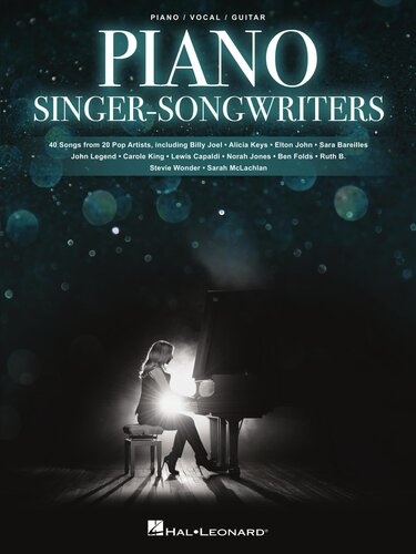 Piano Singersongwriters Hal Leonard Corp