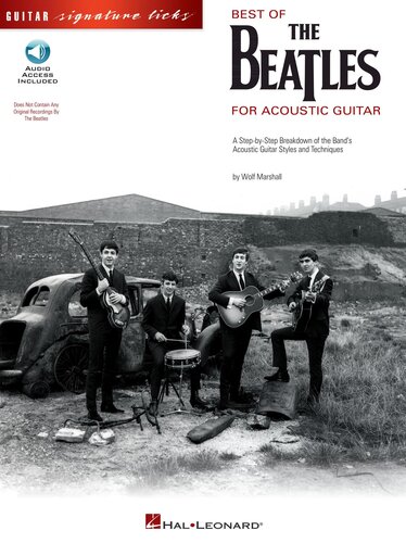 Best Of The Beatles For Acoustic Guitar With Included Mp3 Files Wolf Marshall The Beatles