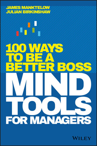 Mind Tools For Managers 100 Ways To Be A Better Boss James Manketow