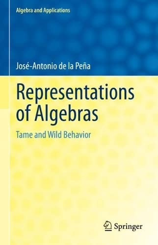 Representations Of Algebras Tame And Wild Behavior Josantonio De La Pea