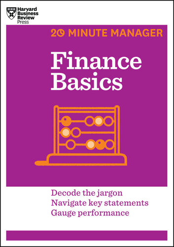 Finance Basics Harvard Business Review