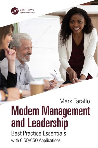 Modern Management And Leadership Best Practice Essentials With Cisocso Applications Internal Audit And It Audit 1st Edition Mark Tarallo
