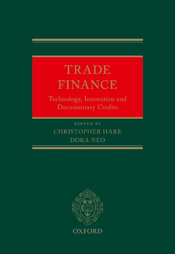 Trade Finance Technology Innovation And Documentary Credits Christopher Hare