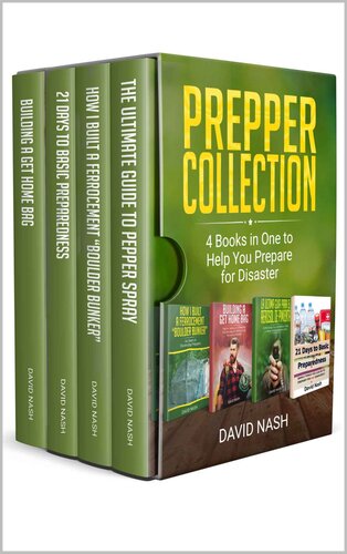 Prepper Collection 4 Books In One To Help You Prepare For Disaster David Nash