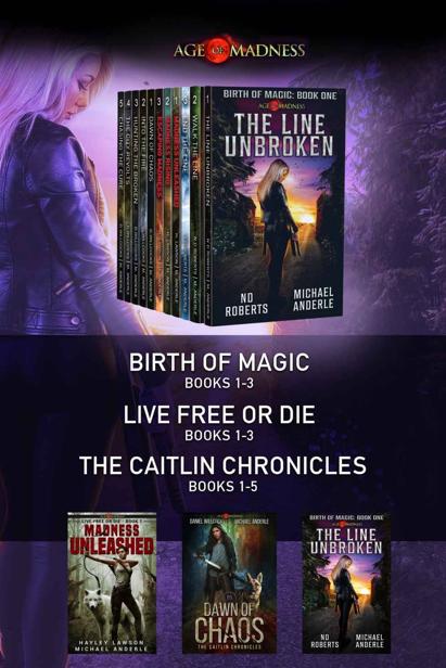 Age Of Madness Collection Three Complete Series Nd Roberts Daniel Willcocks Hayley Lawson Michael Anderle