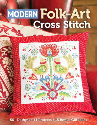 Modern Folkart Cross Stitch 50 Designs 11 Projects 15 Bonus Gift Ideas Immediate Media