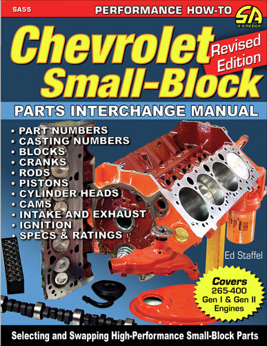 Chevrolet Small Block Parts Interchange Manual Rev Ed Ed Staffel