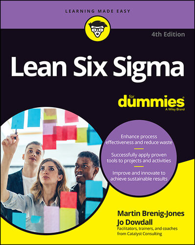 Lean Six Sigma For Dummies Jo Dowdall Martin Brenigjones