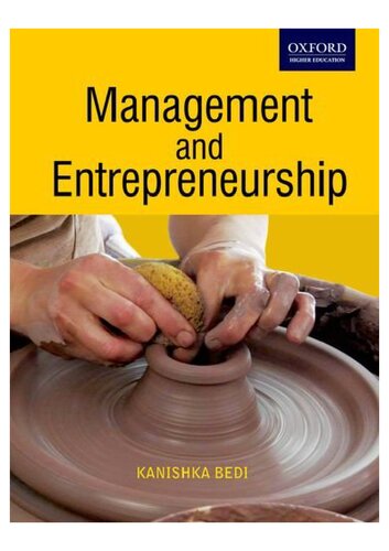 Management And Entrepreneurship 2017th Edition Kanishka Bedi