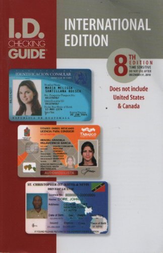 International Id Checking Guide 8th Edition Does Not Include United States Canada 8th Edition Drivers License Guide Co