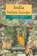 India Before Europe Catherine B Asher Cynthia Talbot Assistant Professor Of History And Asian Studies Cynthia Talbot
