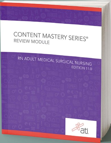 Rn Adult Medical Surgical Nursing Review Module Edition 110 110 Ati Nursing Education