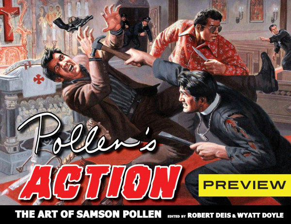Pollens Action Book Preview Art Samson Pollen