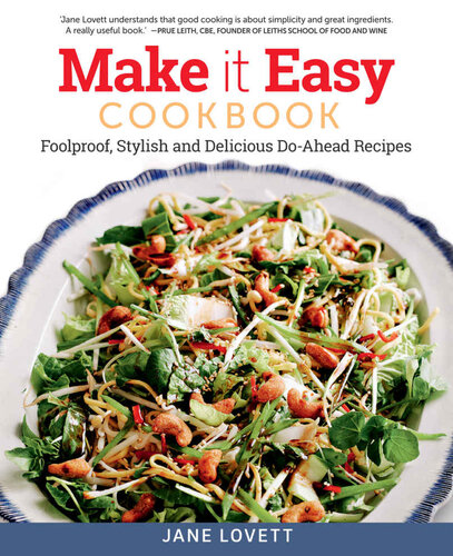 Make It Easy Cookbook Jane Lovett