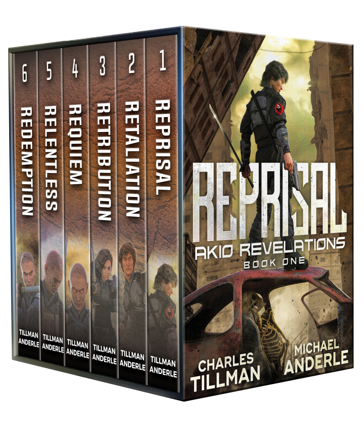Akio Revelations Complete Series 16 Charles Tillman Michael Anderle