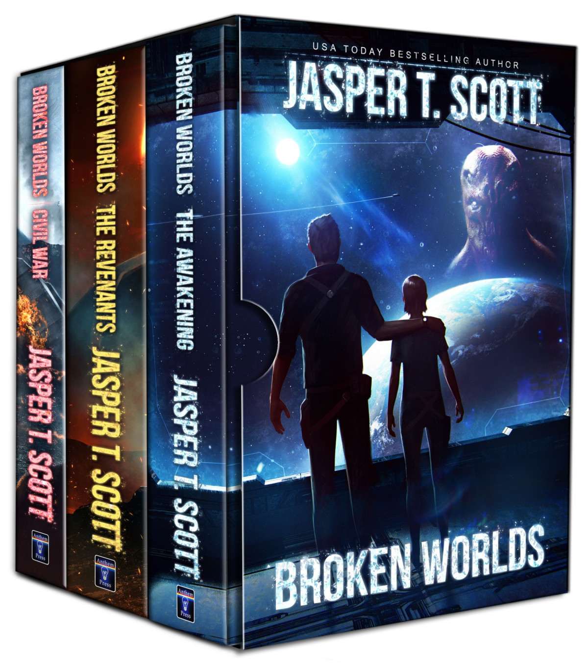 Broken Worlds The Complete Series Box Set Books 13 Jasper T Scott