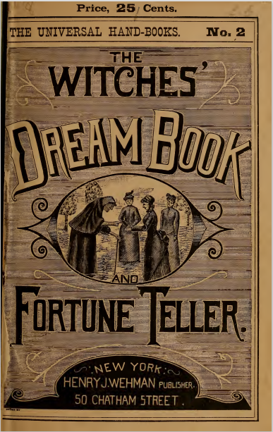 The Witches Dream Book And Fortune Teller A H Noe