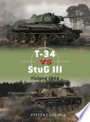 T34 Vs Stug Iii Finland 1944 Steven J Zaloga
