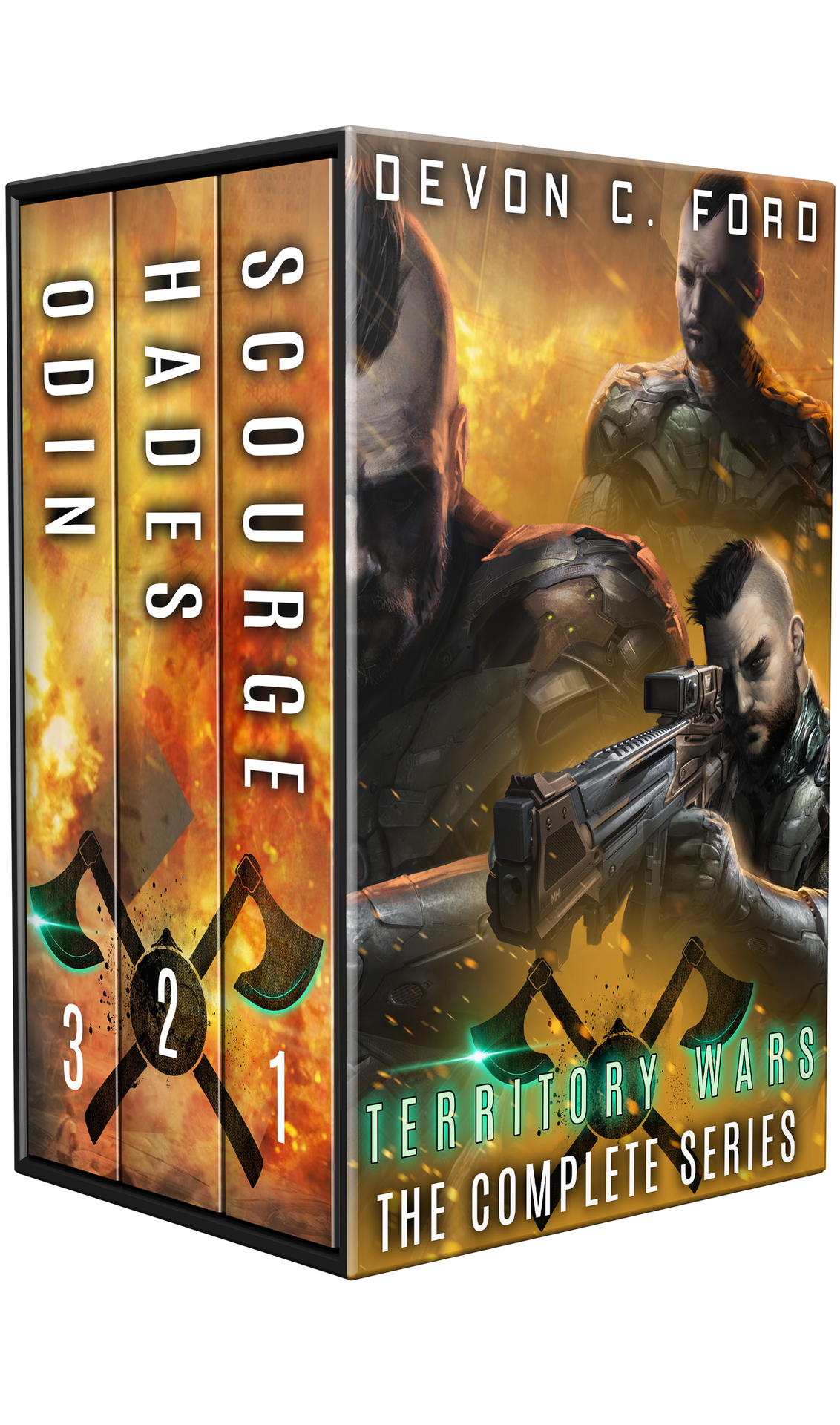 Territory Wars The Complete Series A Military Scifi Box Set Devon C Ford
