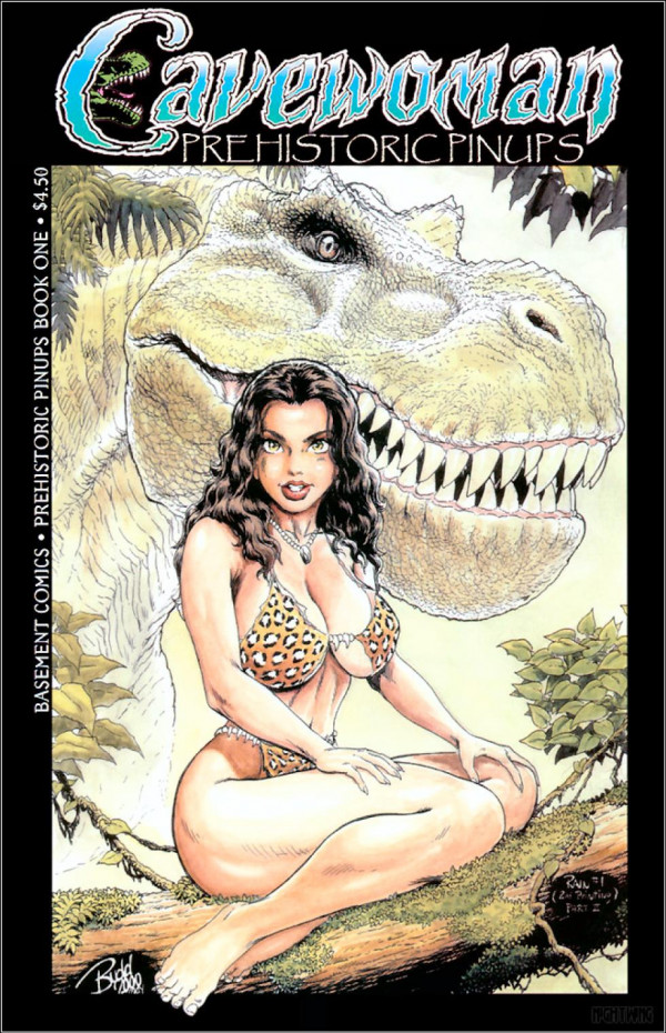 Cavewoman Pinup Budd Root Art Budd Root
