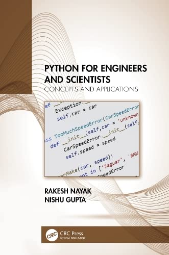 Python For Engineers And Scientists Concepts And Applications Rakesh Nayak