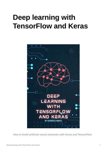 Deep Learning With Tensorflow And Keras Derrick Mwiti