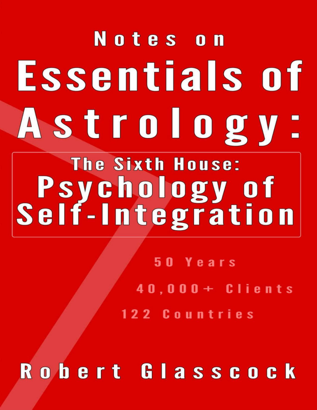 Notes On Essentials Of Astrology The Sixth House Psychology Of Selfintegration Robert Glasscock