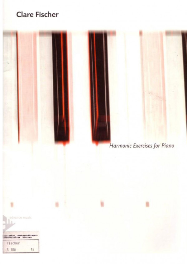 Harmonic Exercises For Piano Clare Fischer