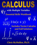 Calculus With Multiple Variables Essential Skills Workbook Chris Mcmullen