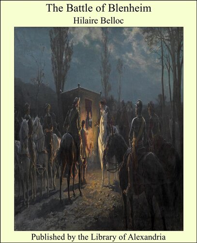 The Battle Of Blenheim Hilaire Belloc