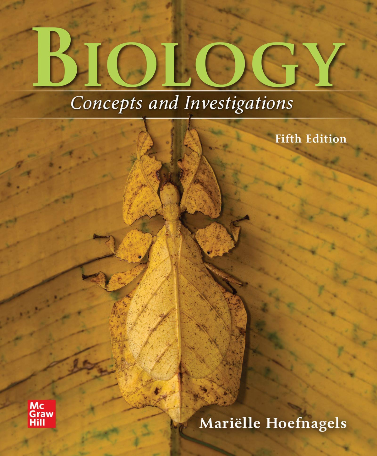 Biology Concepts And Investigations 5th Edition Marille Hoefnagels