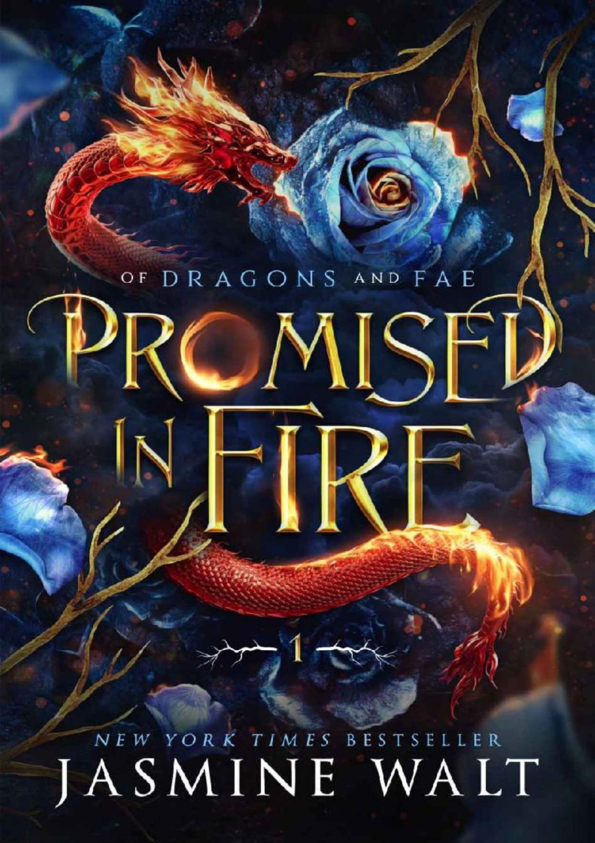 Promised In Fire Of Dragons And Fae Book 1 Jasmine Walt