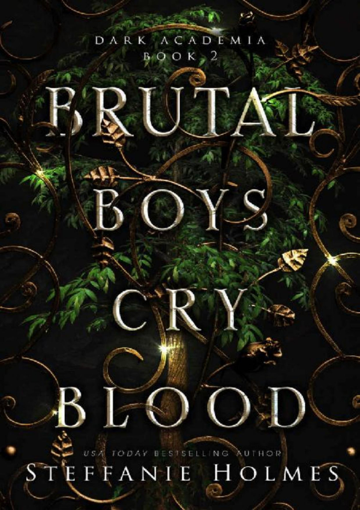 Brutal Boys Cry Blood Dark Academia Book 2 Steffanie Holmes