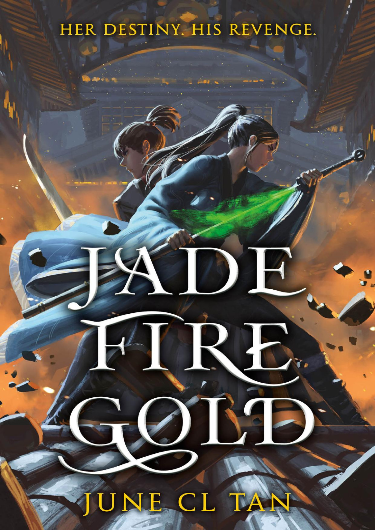 Jade Fire Gold June C Tan