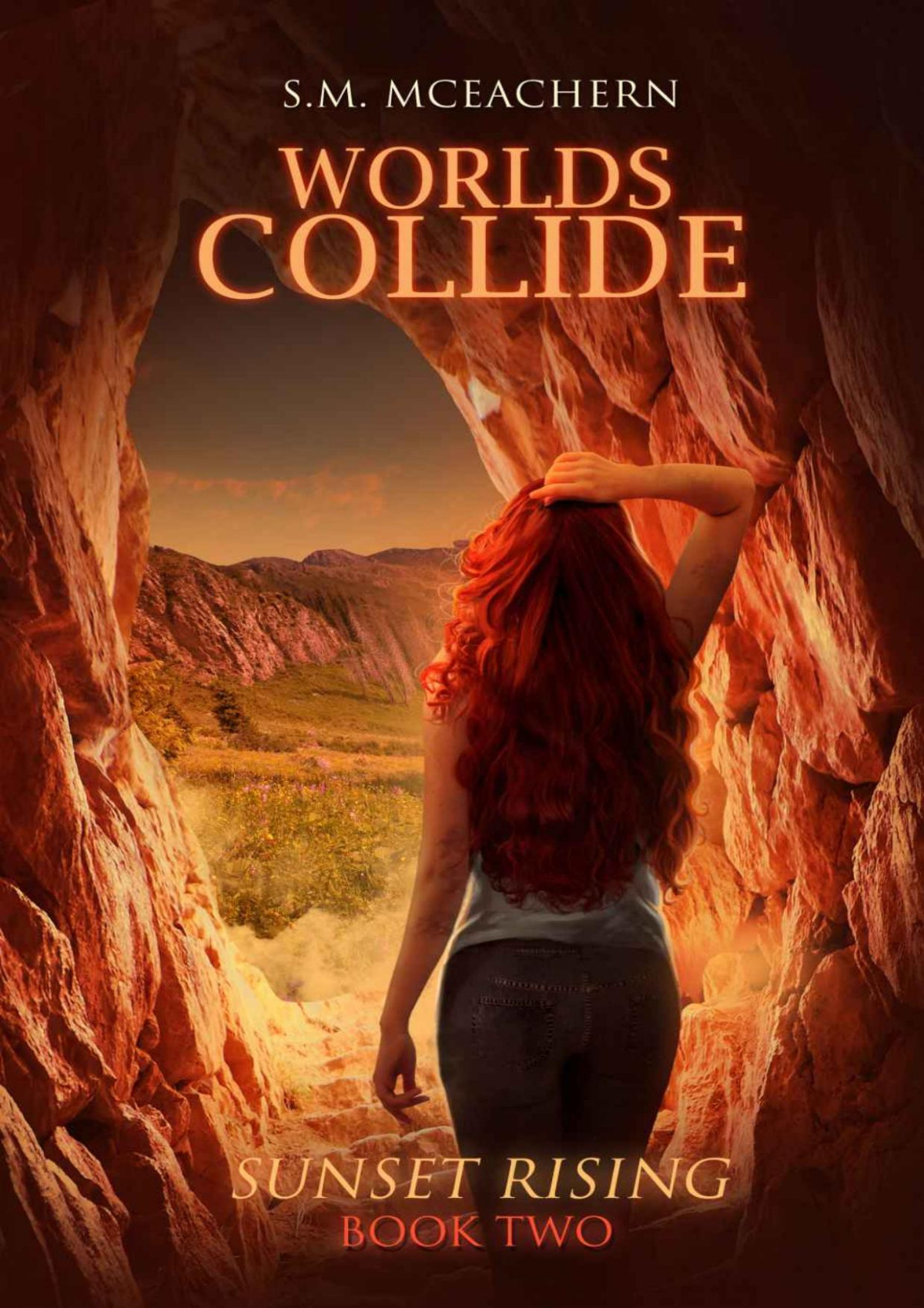 Worlds Collide Sunset Rising Book Two Mceachern Sm