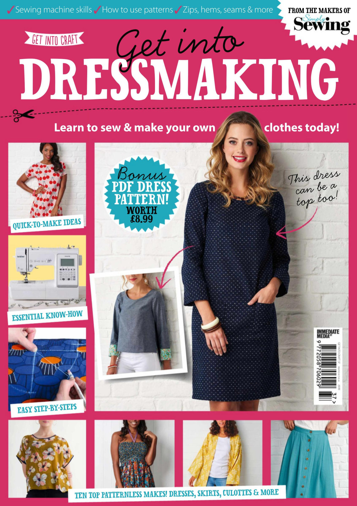 Get Into Dress Making Learn To Sew Make Your Own Clothes Today Simply Sewing Magazine