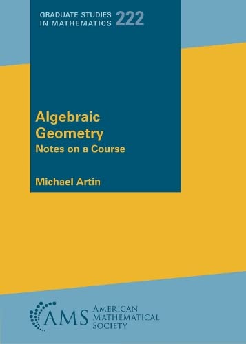 Algebraic Geometry Notes On A Course Michael Artin