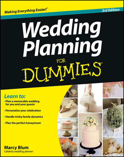 Wedding Planning For Dummies 3rd Edition Marcy Blum
