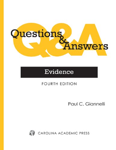 Questions And Answers 4th Edition Paul C Giannelli