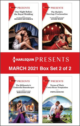 Harlequin Presentsmarch 2021box Set 2 Of 2 Sharon Kendrick Miranda Lee Annie West Pippa Roscoe