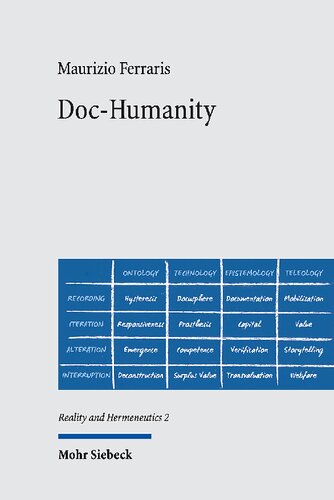 Dochumanity Maurizio Ferraris