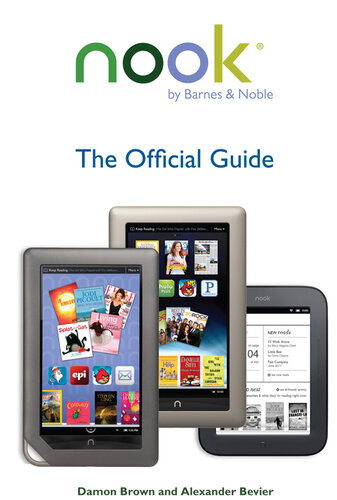 Nook The Official Guide Damon Brown Alexander Bevier