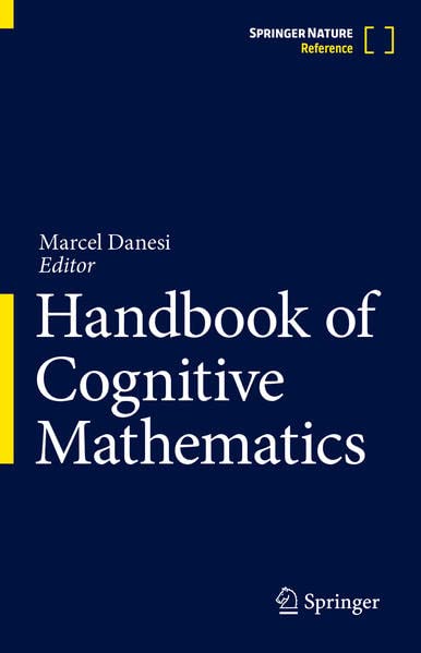 Handbook Of Cognitive Mathematics Marcel Danesi