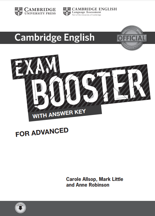 Cambridge English Exam Booster With Answer Key For Advanced Carole Allsop