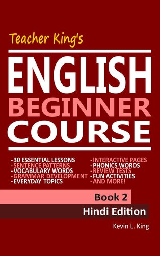 Teacher Kings English Beginner Course 2 Hindi Edition Kevin L King